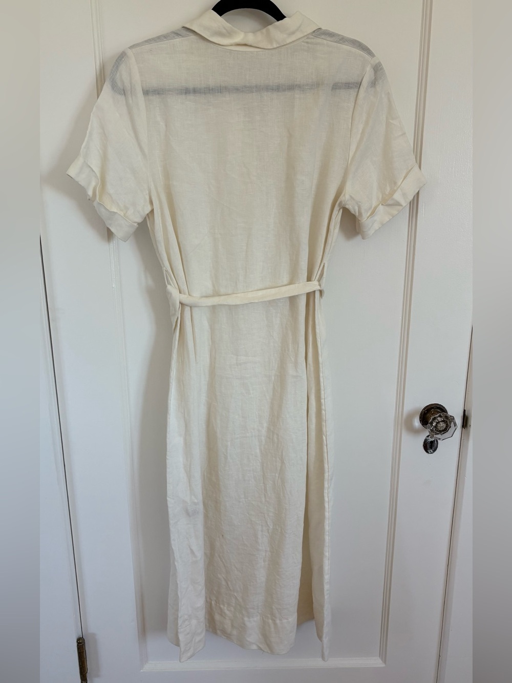 Aritzia Wilfred Eleta white linen dress size S - Picture 2 of 4